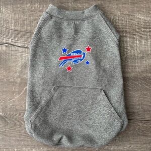 ❤️🦬💙 Buffalo BIlls Dog Sweatshirt NWT